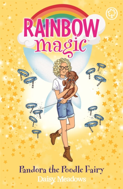 Book cover of: Rainbow Magic: Pandora the Poodle Fairy. By: Daisy Meadows