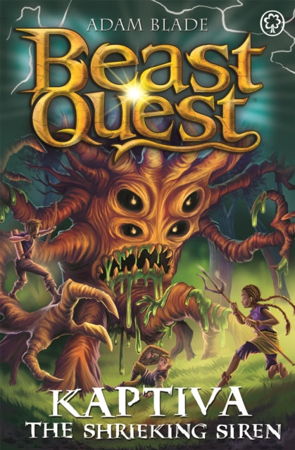 Book cover of: Beast Quest: Kaptiva the Shrieking Siren. By: Adam Blade