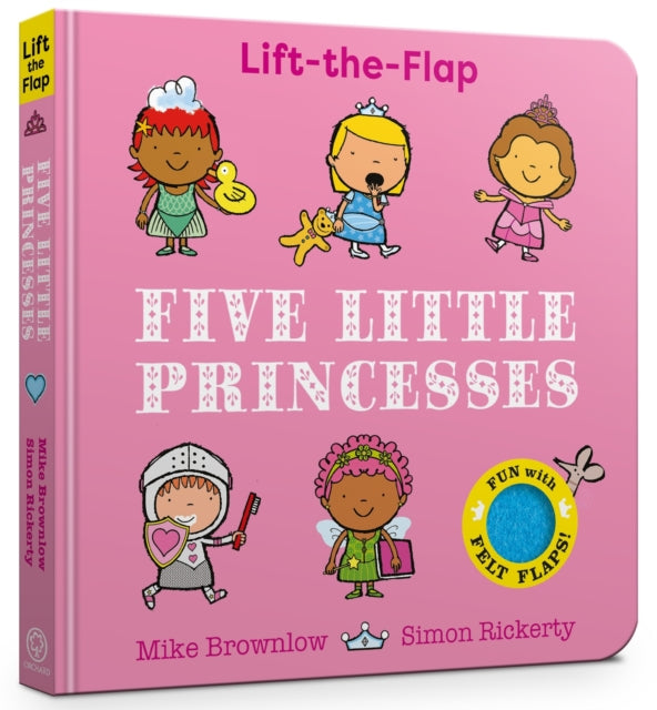 Five Little Princesses, Lift-the-Flap 9781408370698 Michael Brownlow