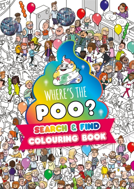 Book cover of: Where's the Poo? A search and find colouring book
