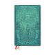 Book cover of: Pacific Blue Bold (Old Leather Collection) Maxi 12-month Horizontal Hardback Dayplanner 2025 (Elastic Band Closure). By: Paperblanks
