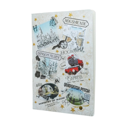 The Wizarding World (Harry Potter Collection) A4 Grid Cahier