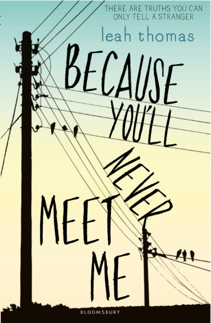 Book cover of: Because You'll Never Meet Me. By: THOMAS LEAH