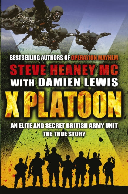 Book cover of: X Platoon. By: Steve Heaney