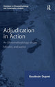 Book cover of: Adjudication in Action. By: Baudouin Dupret