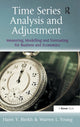 Book cover of: Time Series Analysis and Adjustment. By: Warren L. Young