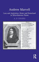 Book cover of: Andrew Marvell. By: A. D. Cousins