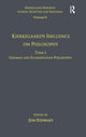 Book cover of: Volume 11, Tome I: Kierkegaard's Influence on Philosophy. By: Jon Stewart undifferentiated