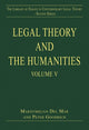 Book cover of: Legal Theory and the Humanities. By: Maksymilian Del Mar