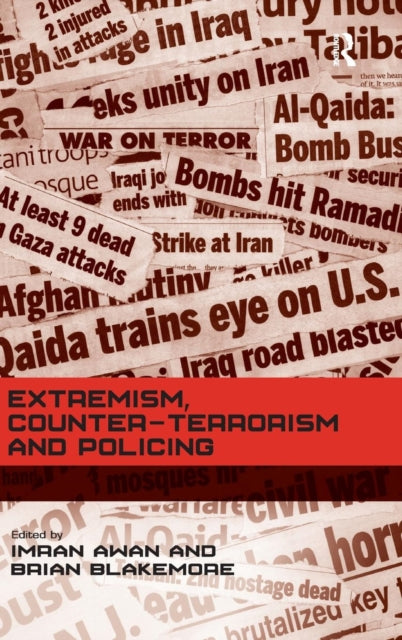 Book cover of: Extremism, Counter-terrorism and Policing. By: Imran Awan