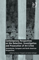 Book cover of: Contemporary Perspectives on the Detection, Investigation and Prosecution of Art Crime. By: Saskia Hufnagel