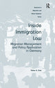 Book cover of: Inside Immigration Law. By: Tobias G. Eule