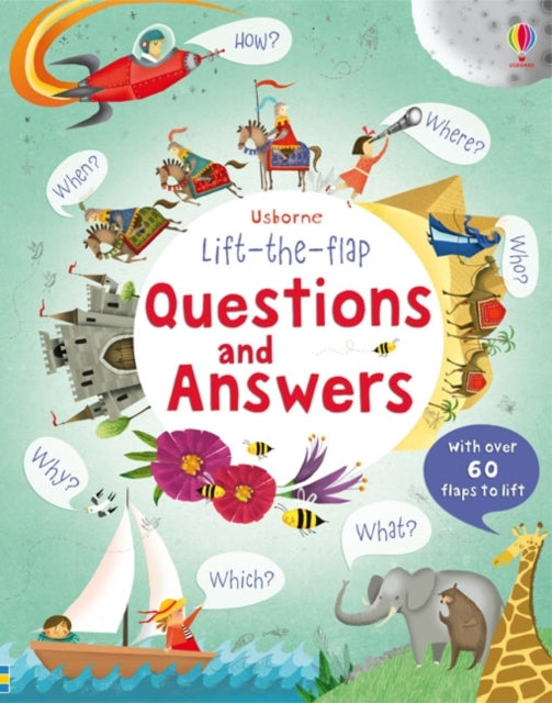 Book cover of: Lift-the-flap Questions and Answers. By: Katie Daynes