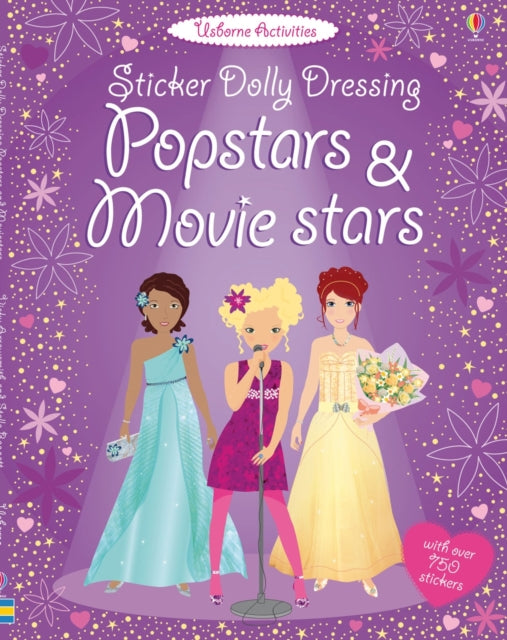 Book cover of: Sticker Dolly Dressing Popstars & Movie Stars. By: WATT, FIONA