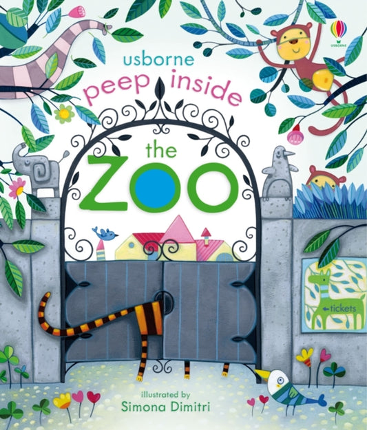 Book cover of: Peep Inside the Zoo