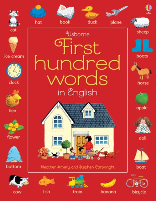 First Hundred Words in English 9781409596905 Heather Amery