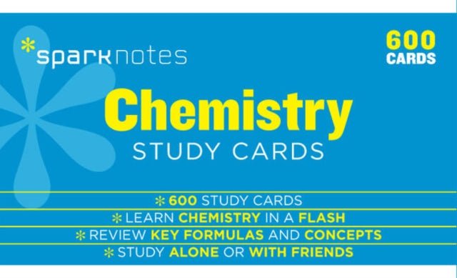 Book cover of: Chemistry SparkNotes Study Cards. By: SparkNotes