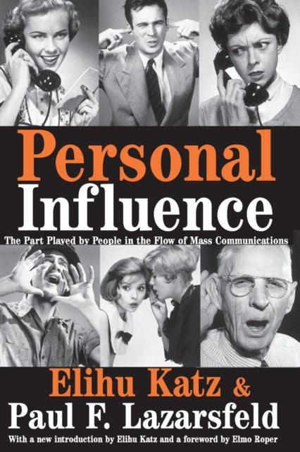 Book cover of: Personal Influence. By: Elihu Katz