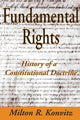 Book cover of: Fundamental Rights. By: Milton Konvitz