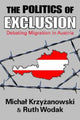 Book cover of: Politics of Exclusion. By: Michał Krzyżanowski, Michał Krzyżanowski