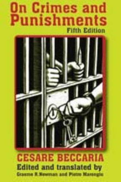Book cover of: On Crimes and Punishments. By: Cesare Beccaria