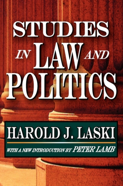 Book cover of: Studies in Law and Politics. By: Harold Joseph Laski