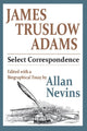 Book cover of: James Truslow Adams. By: Allan Nevins