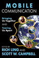 Book cover of: Mobile Communication. By: Rich Ling