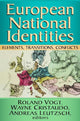 Book cover of: European National Identities. By: Roland Vogt
