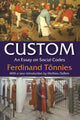 Book cover of: Custom. By: Ferdinand Tonnies