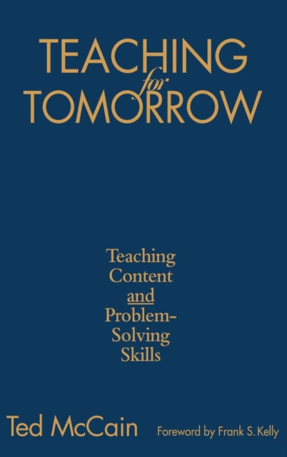 Book cover of: Teaching for Tomorrow. By: Ted McCain