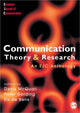 Book cover of: Communication Theory and Research