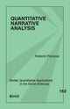 Book cover of: Quantitative Narrative Analysis. By: Roberto Franzosi