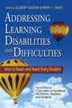 Book cover of: Addressing Learning Disabilities and Difficulties