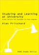 Book cover of: Studying and Learning at University. By: Alan M Pritchard, Pritchard, Alan