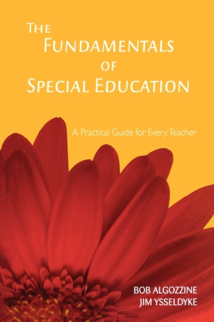 Book cover of: Fundamentals of Special Education. By: Robert Algozzine