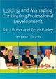 Book cover of: Leading & Managing Continuing Professional Development. By: Sara Bubb