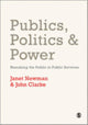 Book cover of: Publics, Politics and Power. By: Janet Newman