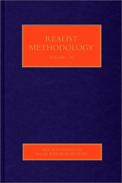 Book cover of: Realist Methodology. By: Wendy Olsen