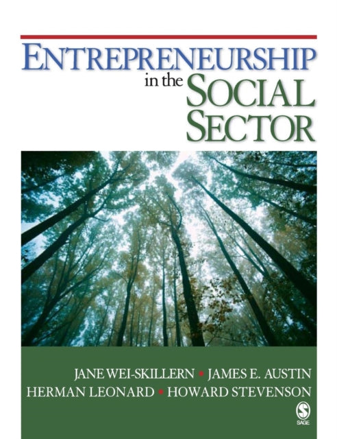 Book cover of: Entrepreneurship in the Social Sector. By: Jane C. Wei-Skillern