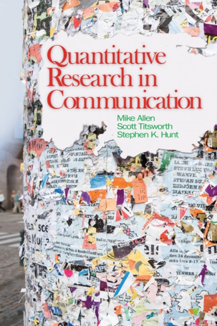 Book cover of: Quantitative Research in Communication. By: Mike Allen