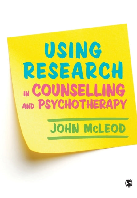 Book cover of: Using Research in Counselling and Psychotherapy. By: John Mcleod
