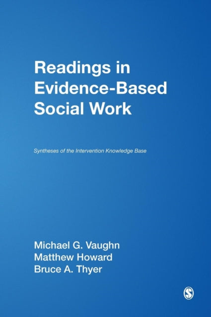 Book cover of: Readings in Evidence-Based Social Work