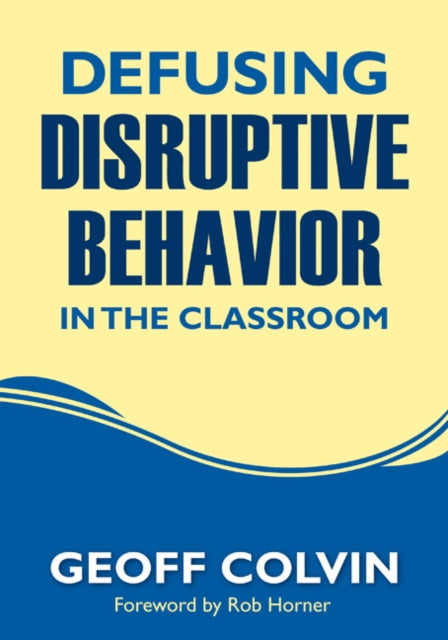 Book cover of: Defusing Disruptive Behavior in the Classroom