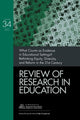 Book cover of: What Counts as Evidence in Educational Settings?. By: Allan Luke