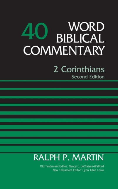 Book cover of: 2 Corinthians, Volume 40. By: Ralph P. Martin