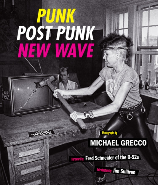 Book cover of: Punk, Post Punk, New Wave. By: Michael Grecco