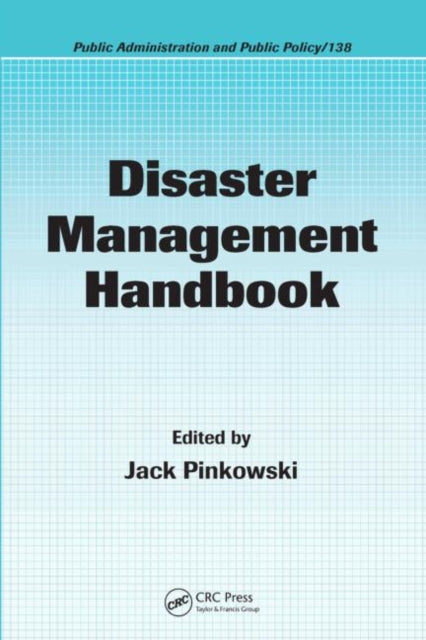 Book cover of: Disaster Management Handbook. By: Jack Pinkowski