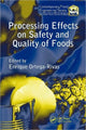 Book cover of: Processing Effects on Safety and Quality of Foods. By: Enrique Ortega-Rivas