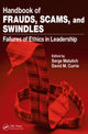 Book cover of: Handbook of Frauds, Scams, and Swindles